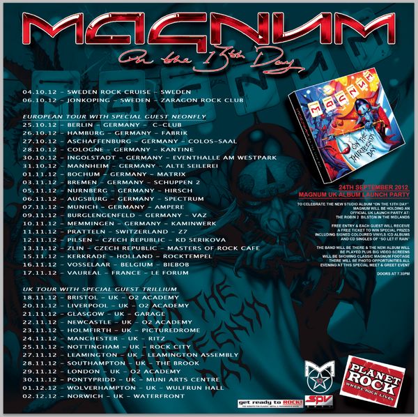 magnum tour